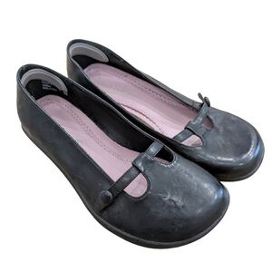 Y2K Lower East Side Black Flats – US 6.5